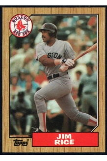 CARD JIM RICE TOPPS 480