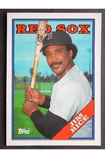 CARD JIM RICE TOPPS 675