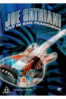 DVD JOE SATRIANI LIVE IN SAN FRANCISCO