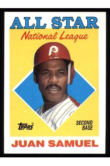 CARD JUAN SAMUEL TOPPS ALL STAR