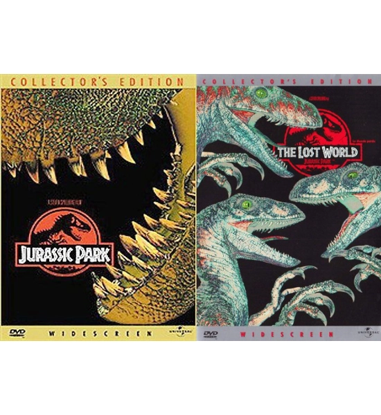 DVD JURASSIC PARK 2X