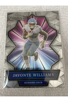 CARD JAVONTE WILLIAMS WILD CARD ABC-40