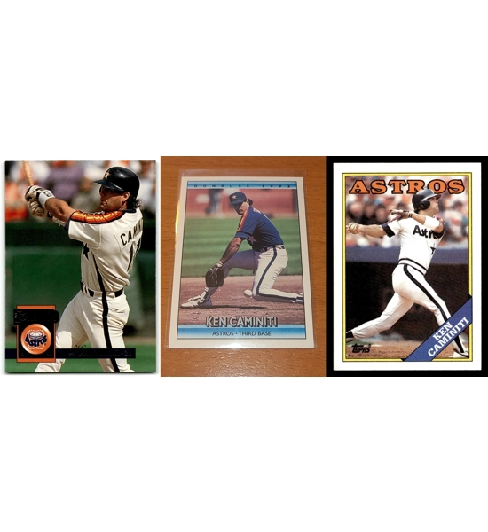 CARD 3X KEN CAMINITI