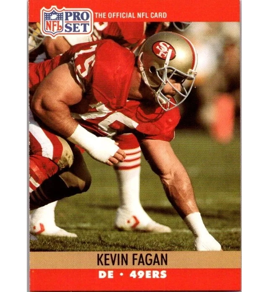 CARD KEVIN FAGAN PRO SET