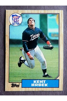 CARD KENT HRBEK TOPPS