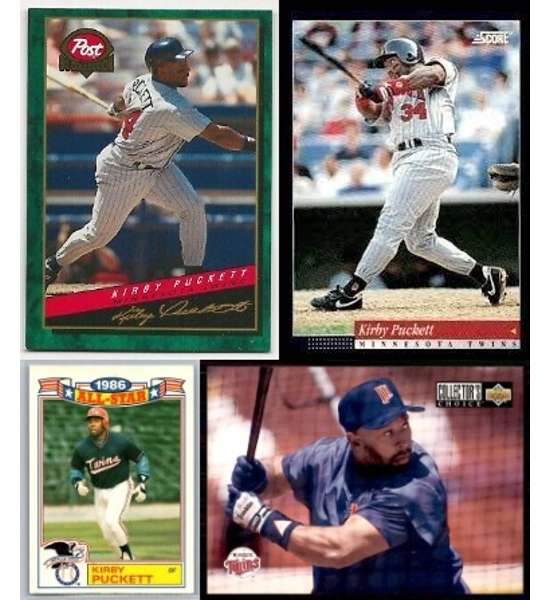 CARD 4X KIRBY PUCKETT