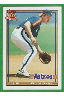 CARD KEN OBERKFELL TOPPS