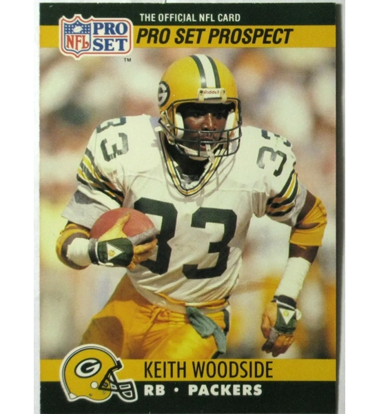 CARD KEITH WOODSIDE PRO SET PROSPECT
