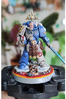 WARHAMMER CUSTOM FIGURINE LIEUTENANT AMULIUS
