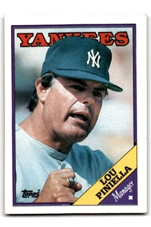 CARD LOU PINIELLA TOPPS 44
