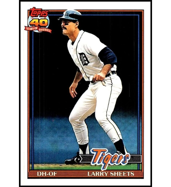 CARD LARRY SHEETS TOPPS 281