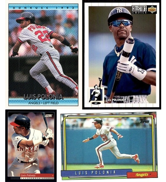 CARD 4X LUIS POLONIA