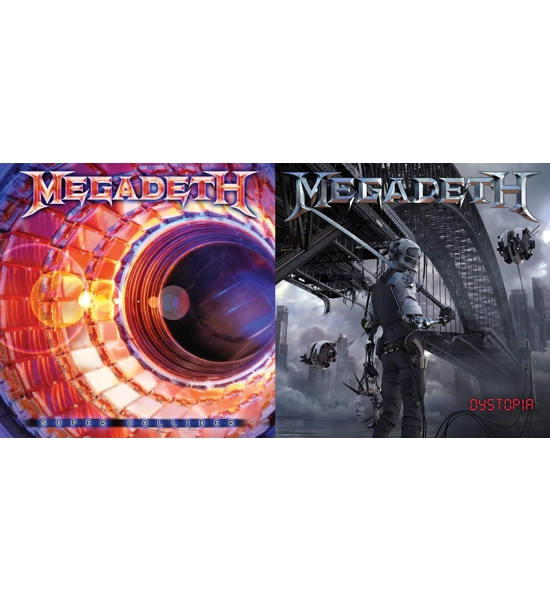MEGADETH ALBUM 2X DYSTOPIA