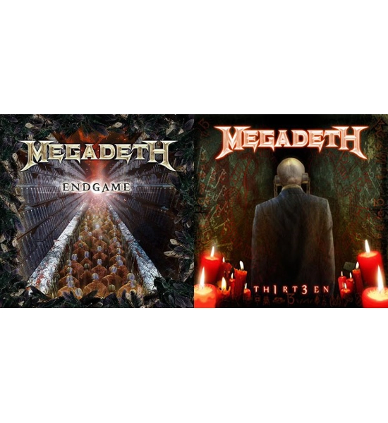 MEGADETH ALBUM 2X ENDGAME