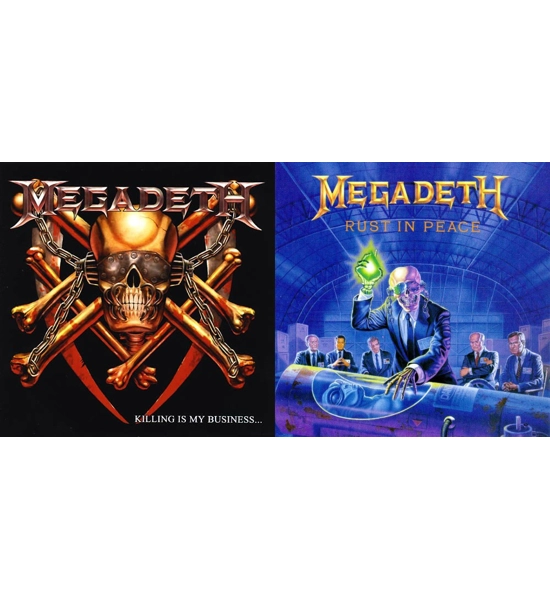 MEGADETH ALBUM 2X RUST