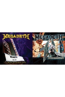 MEGADETH ALBUM 2X UNITED