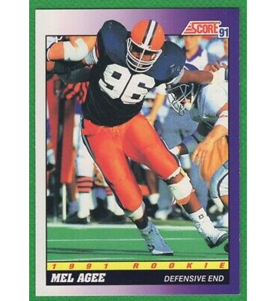 CARD MEL AGEE SCORE 1991 ROOKIE 605