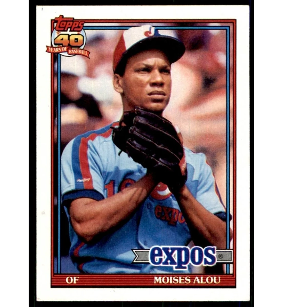 CARD MOISES ALOU TOPPS