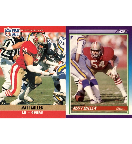 CARD 2X MATT MILLEN