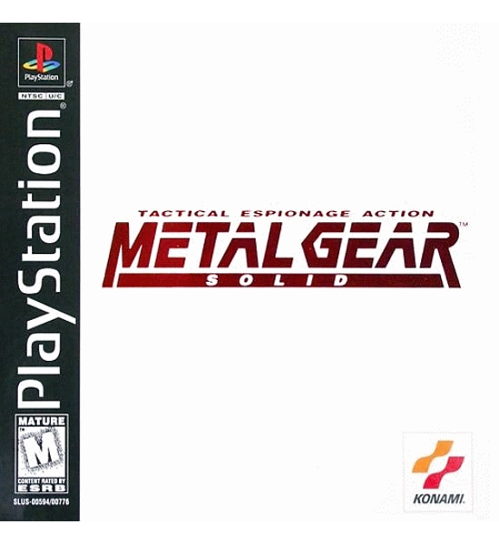 PS METAL GEAR SOLID