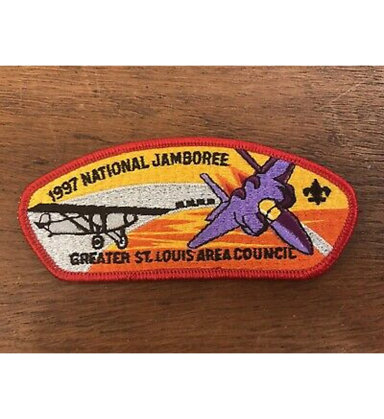 PATCH BSA GREATER ST. LOUIS AREA COUNCIL 1997 NAT. JAMBOREE