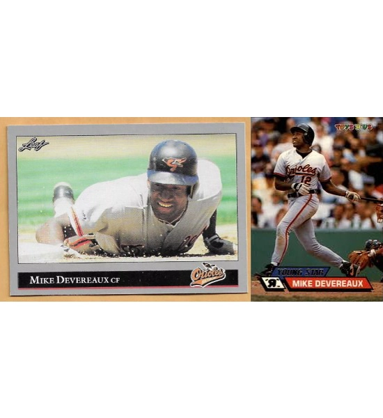 CARD 2X MIKE DEVEREAUX