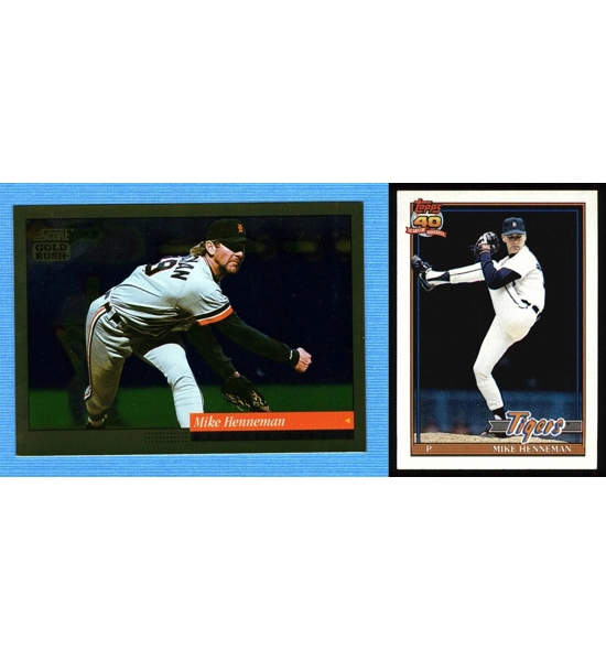 CARD 2X MIKE HENNEMAN