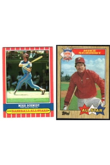 CARD 2X MIKE SCHMIDT
