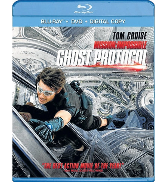 BLURAY MISSION IMPOSSIBLE GHOST PROTOCOL