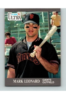 CARD MARK LEONARD FLEER ULTRA 322