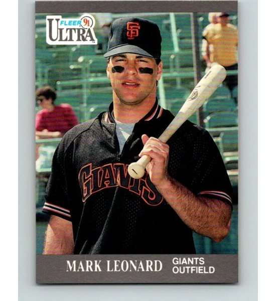 CARD MARK LEONARD FLEER ULTRA 322