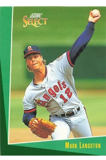 CARD MARK LANGSTON SCORE 52