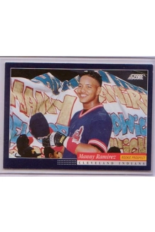 CARD MANNY RAMIREZ SCORE ROOKIE