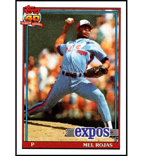CARD MEL ROJAS TOPPS