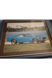 PHOTO MUSTANG BLUE