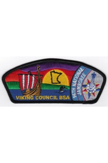 PATCH BSA VIKING COUNCIL 14TH NAT. JAMBOREE