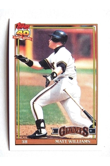 CARD MATT WILLIAMS TOPPS 190