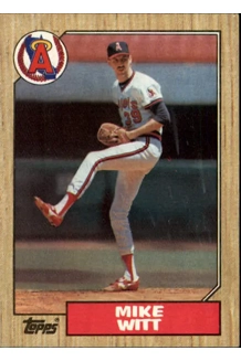 CARD MIKE WITT TOPPS 760
