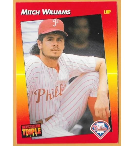 CARD MITCH WILLIAMS TRIPLE PLAY