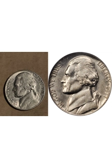 COIN 1976 NICKEL 2X