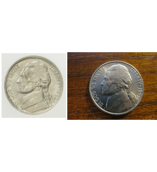 COIN 1991 NICKEL 2X