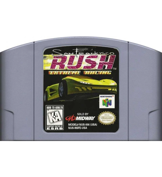 N64 SAN FRANCISCO RUSH EXTREME RACING