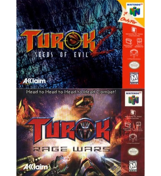 N64 TUROK 2X
