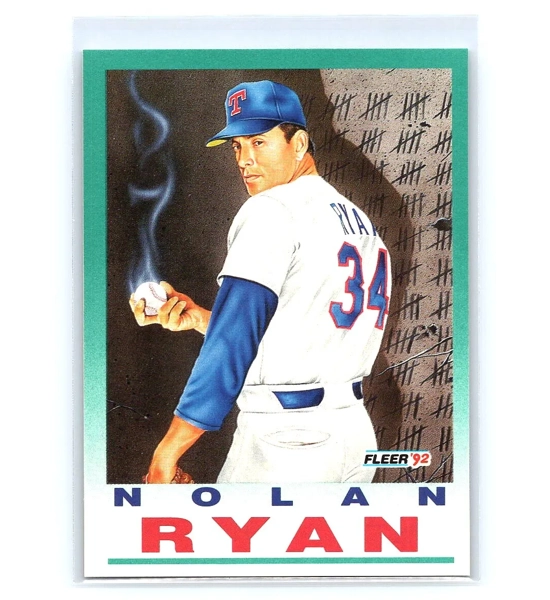 CARD NOLAN RYAN FLEER