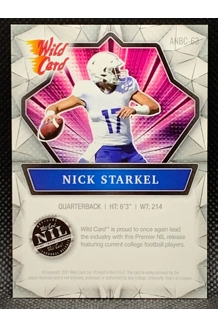 CARD NICK STARKEL WILD CARD ANBC-63
