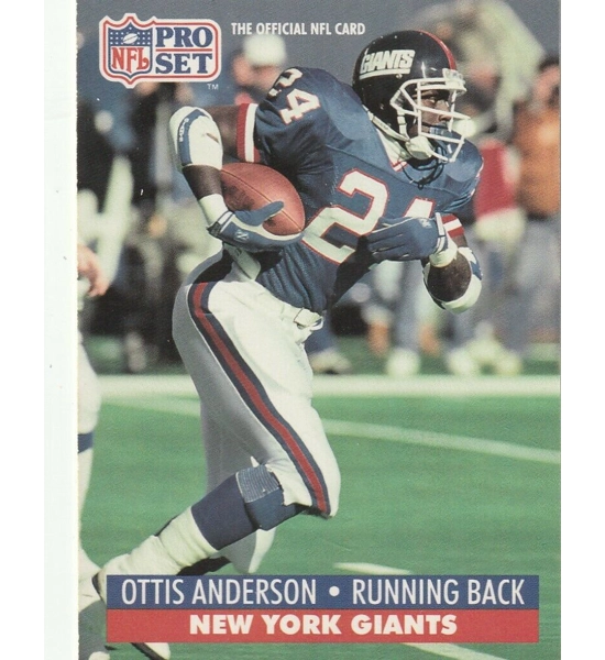 CARD OTTIS ANDERSON PRO SET