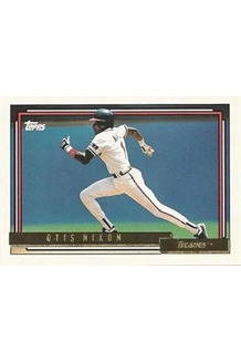 CARD OTIS NIXON TOPPS