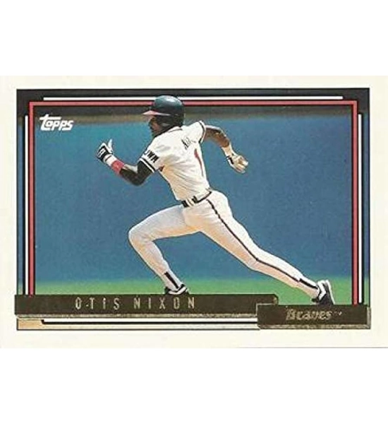CARD OTIS NIXON TOPPS