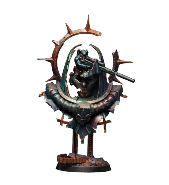 WARHAMMER CUSTOM FIGURINE OPERATIVE UMBRAL-SIX