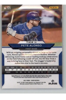 CARD PETE ALONSO PRIZM 171